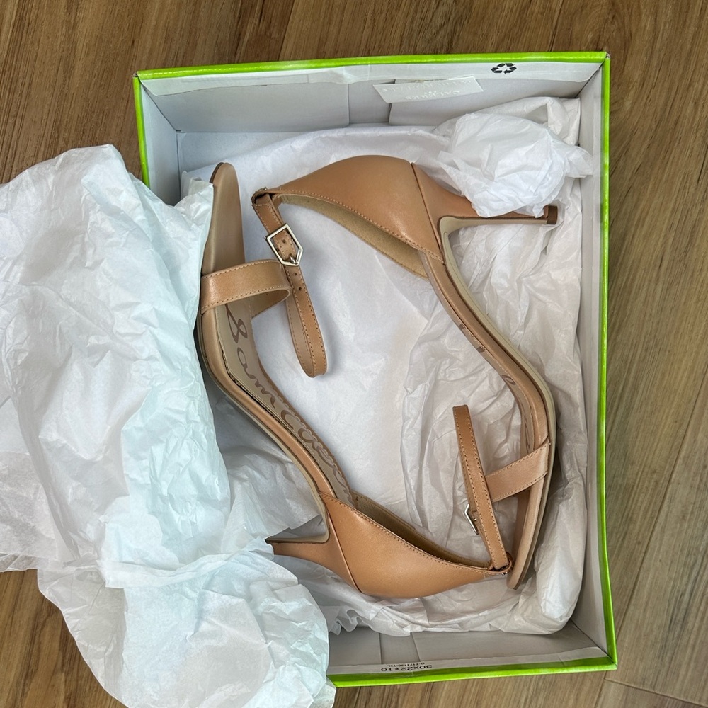 Sam Edelman Patti Nude Dress Sandals - Picture 9 of 9